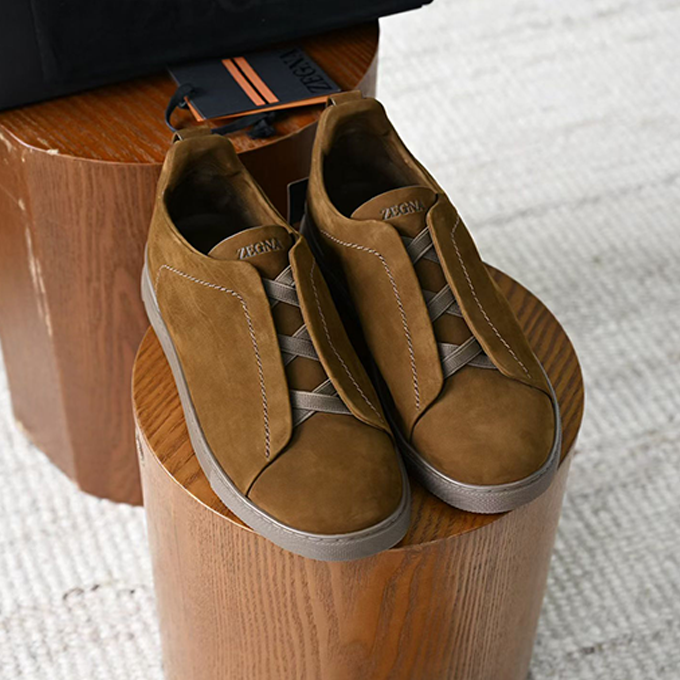 zegna triple stitch™ secondskin sneakers shoes
